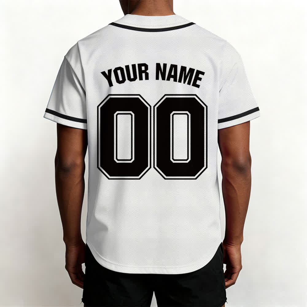 Christianartworkshop Faith Over Fear Maglia da baseball unisex personalizzata con nome e numero - image 21