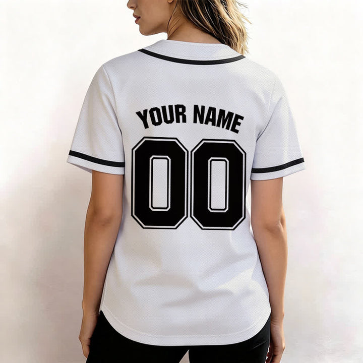 Christianartworkshop Faith Over Fear Maglia da baseball unisex personalizzata con nome e numero - image 23