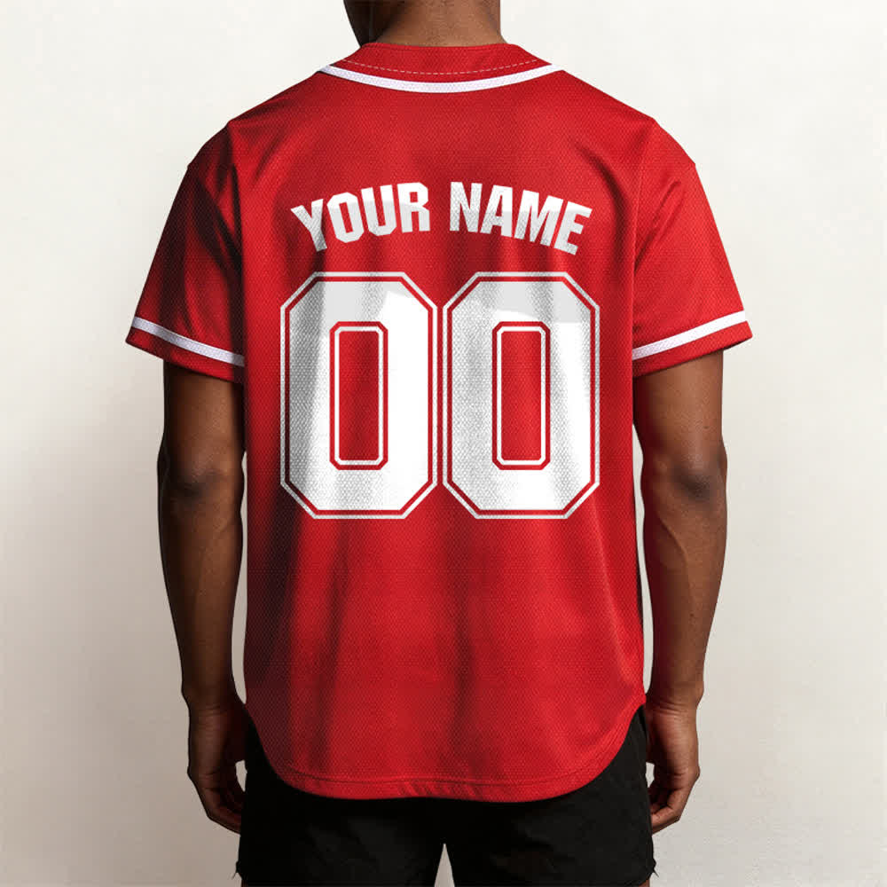 Christianartworkshop Faith Over Fear Maglia da baseball unisex personalizzata con nome e numero - image 31