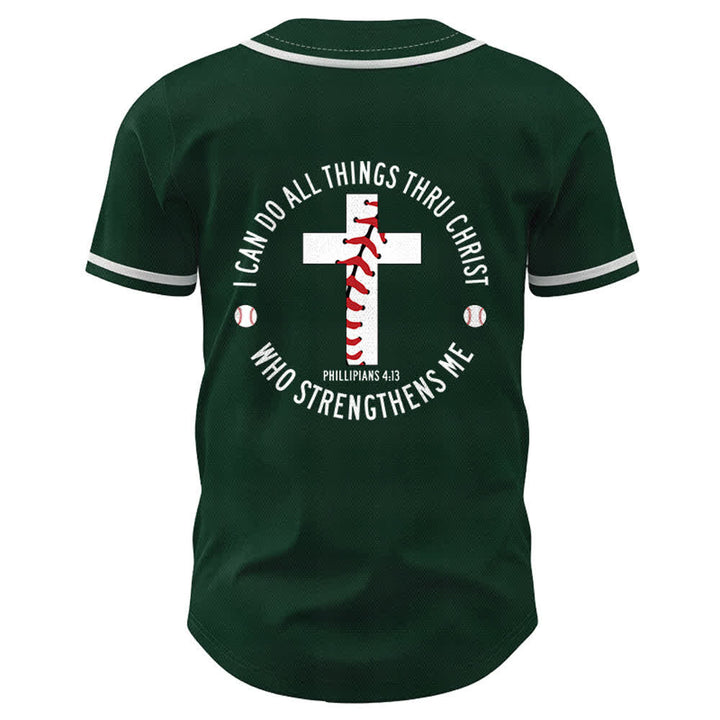 Christianartworkshop Filippesi 4:13 Posso fare ogni cosa Maglia da baseball unisex - image 50