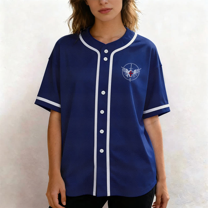Christianartworkshop Maglia da baseball unisex con la scritta "San Michele Arcangelo, difendici" - image 41
