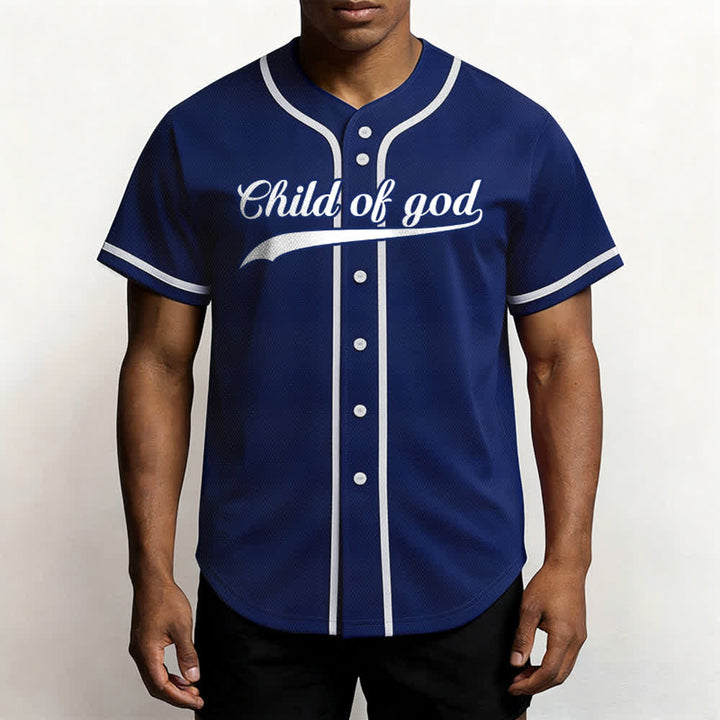Christianartworkshop Child Of God Maglia da baseball unisex personalizzata con nome e numero - image 12