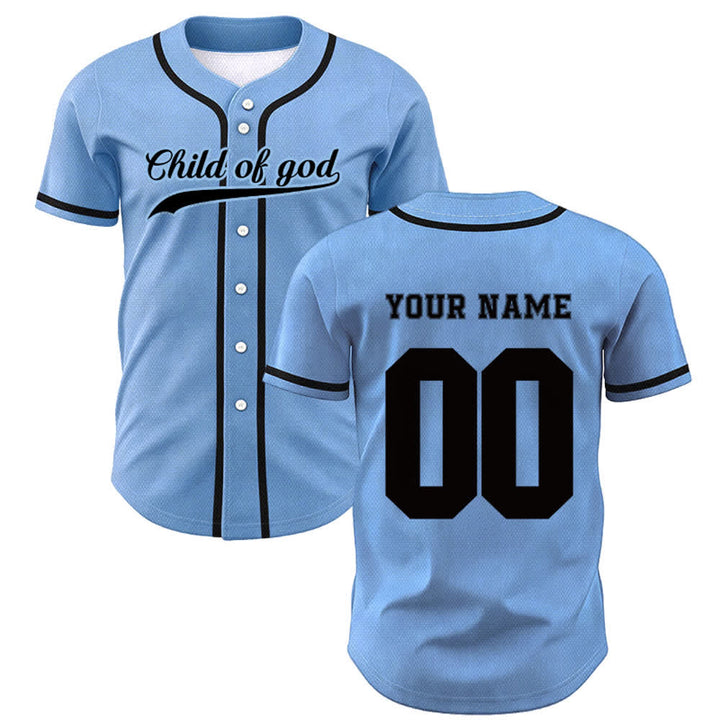 Christianartworkshop Child Of God Maglia da baseball unisex personalizzata con nome e numero - image 49