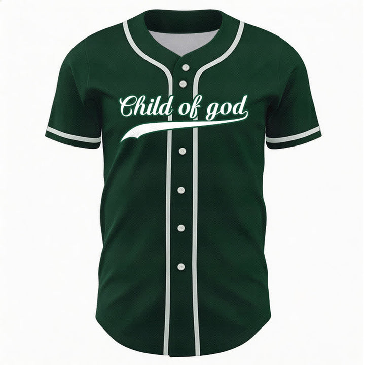 Christianartworkshop Child Of God Maglia da baseball unisex personalizzata con nome e numero - image 58