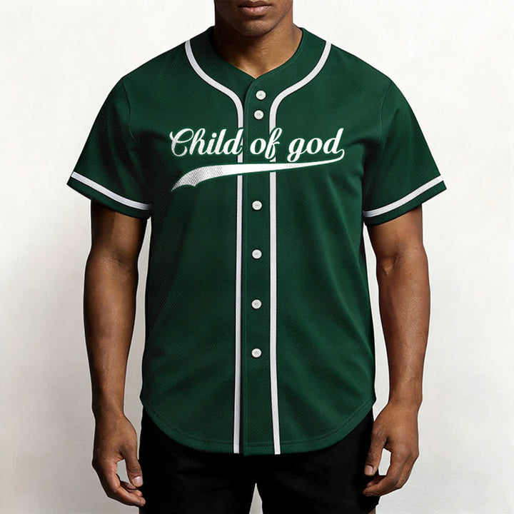 Christianartworkshop Child Of God Maglia da baseball unisex personalizzata con nome e numero - image 60