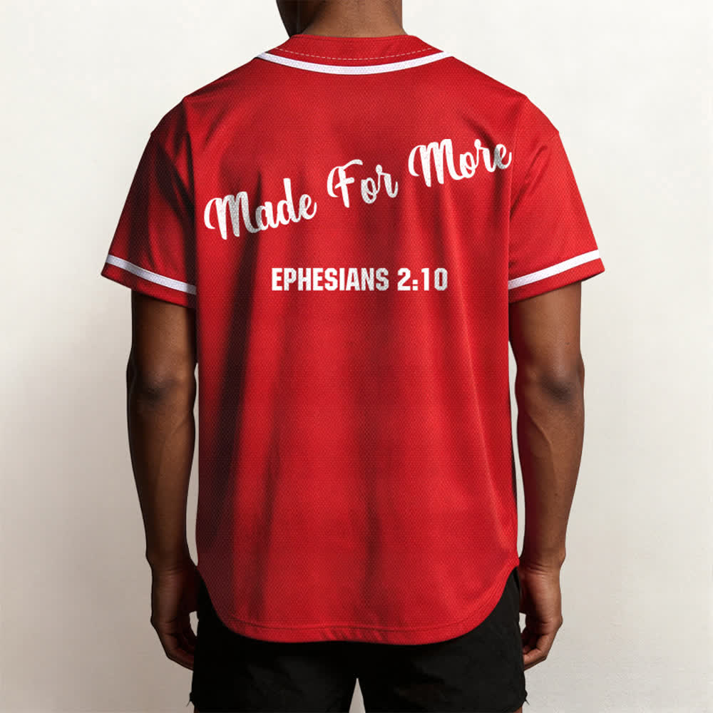 Christianartworkshop Made For More Ephesians 2:10 Maglia da baseball unisex - image 24