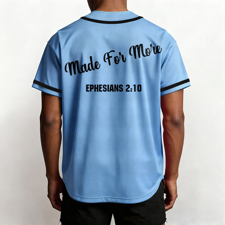 Christianartworkshop Made For More Ephesians 2:10 Maglia da baseball unisex - image 31