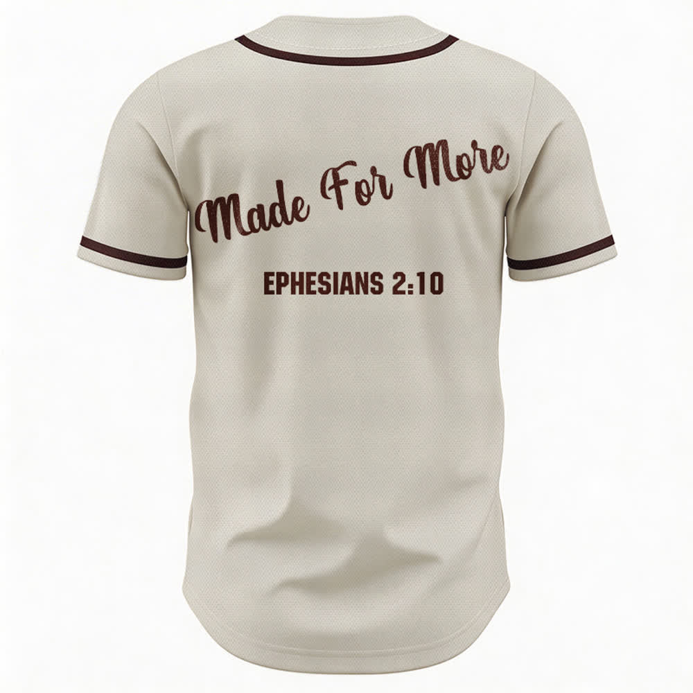 Christianartworkshop Made For More Ephesians 2:10 Maglia da baseball unisex - image 50