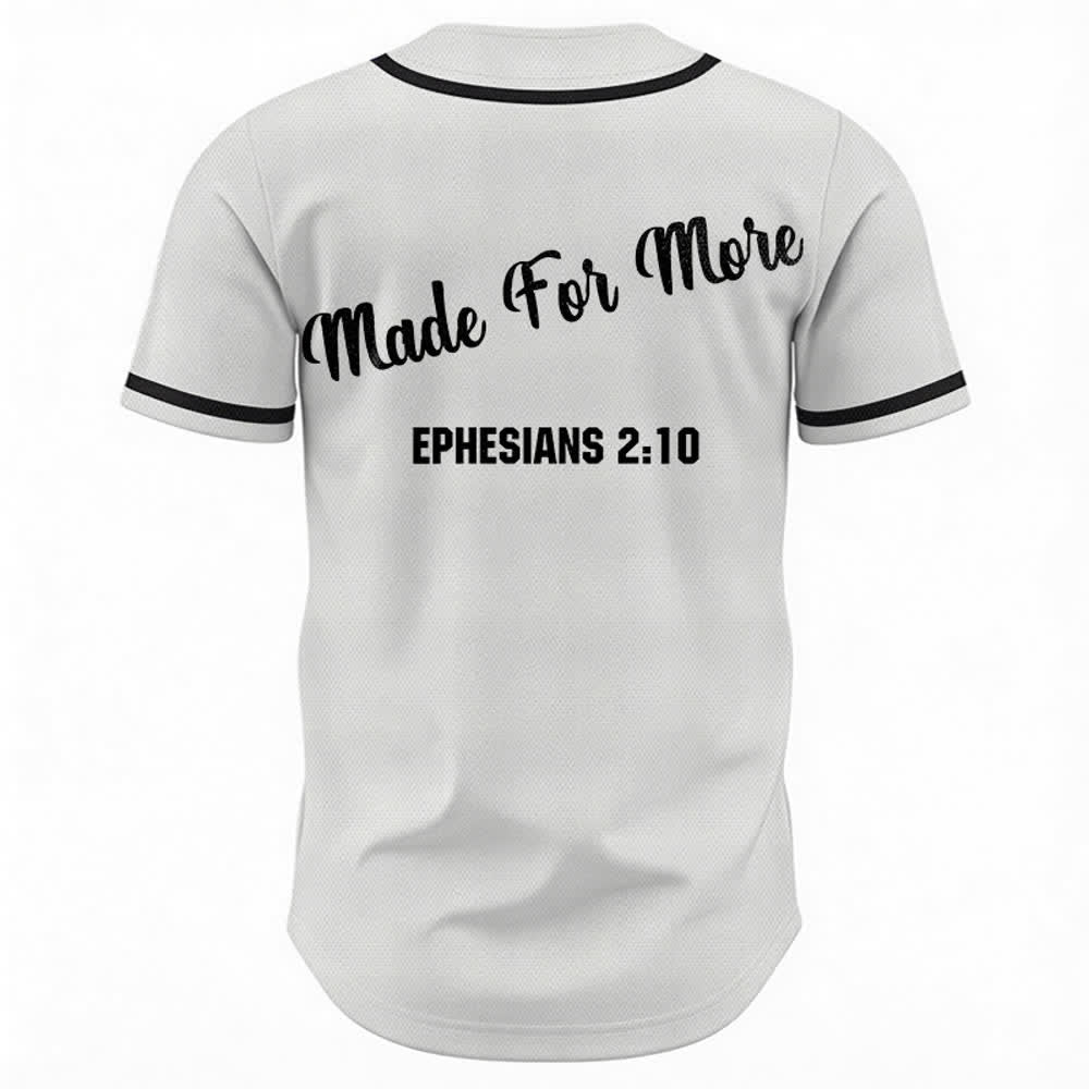 Christianartworkshop Made For More Ephesians 2:10 Maglia da baseball unisex - image 8