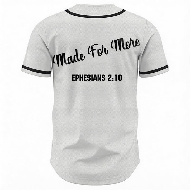 Christianartworkshop Made For More Ephesians 2:10 Maglia da baseball unisex - image 8
