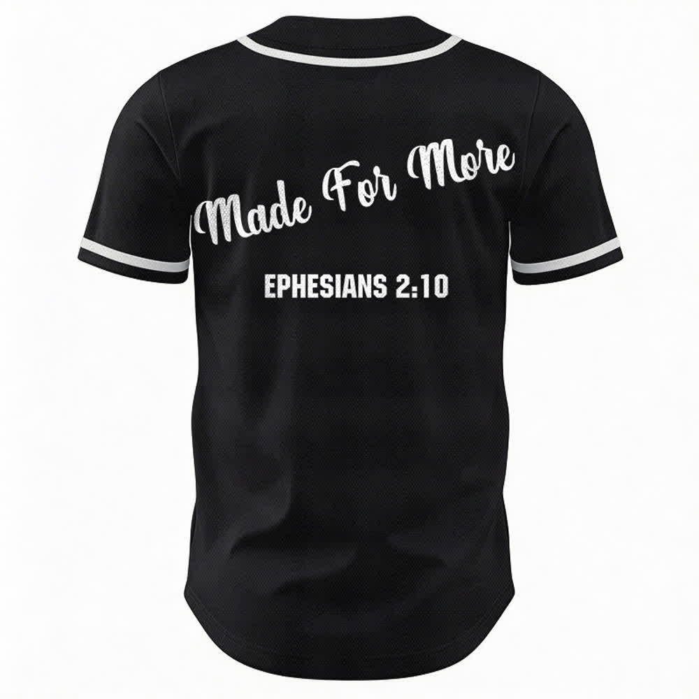 Christianartworkshop Made For More Ephesians 2:10 Maglia da baseball unisex - image 15