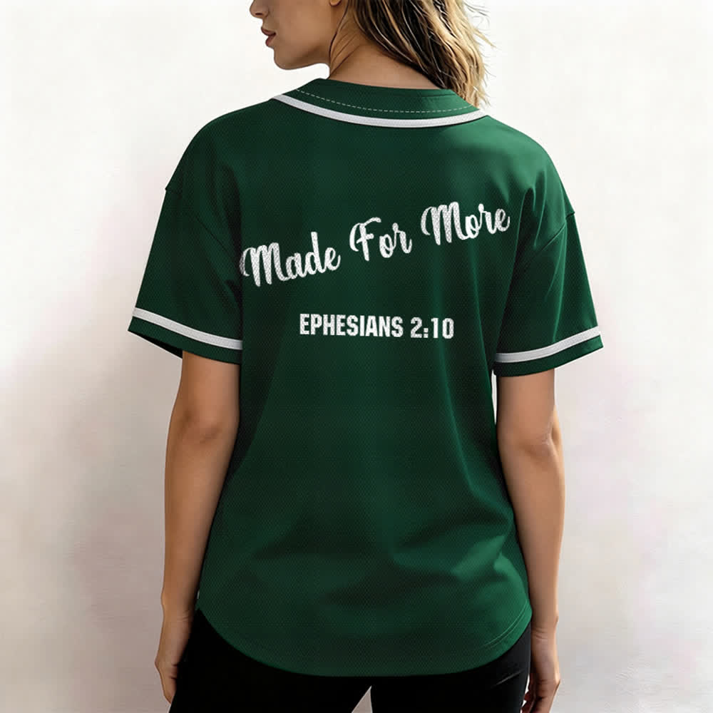Christianartworkshop Made For More Ephesians 2:10 Maglia da baseball unisex - image 47
