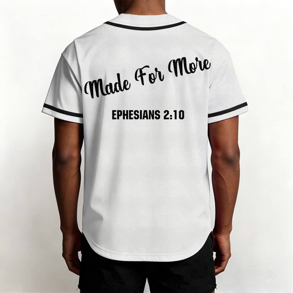 Christianartworkshop Made For More Ephesians 2:10 Maglia da baseball unisex - image 12