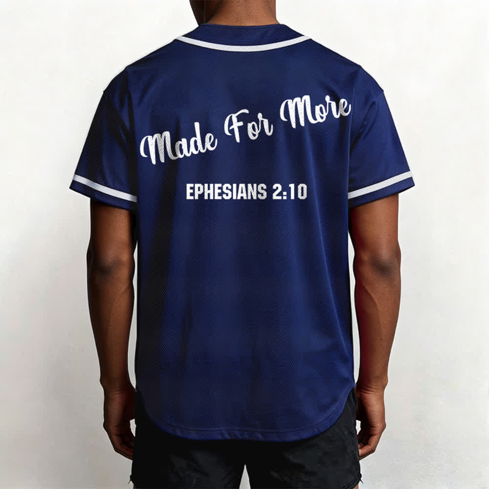 Christianartworkshop Made For More Ephesians 2:10 Maglia da baseball unisex - image 38