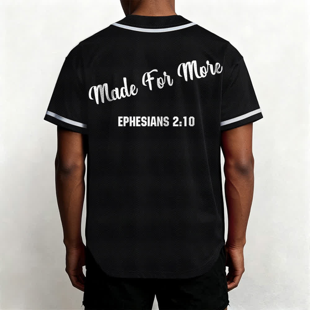 Christianartworkshop Made For More Ephesians 2:10 Maglia da baseball unisex - image 17