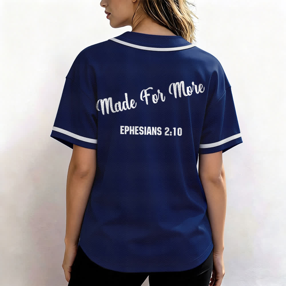 Christianartworkshop Made For More Ephesians 2:10 Maglia da baseball unisex - image 40
