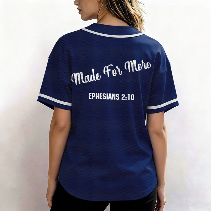 Christianartworkshop Made For More Ephesians 2:10 Maglia da baseball unisex - image 40