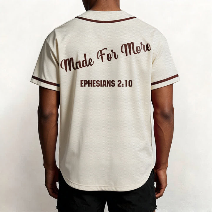 Christianartworkshop Made For More Ephesians 2:10 Maglia da baseball unisex - image 54