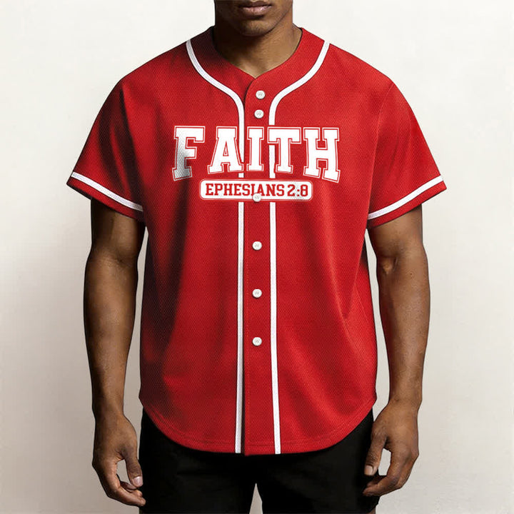 Christianartworkshop Faith Maglia da baseball personalizzata con nome e numero - image 36