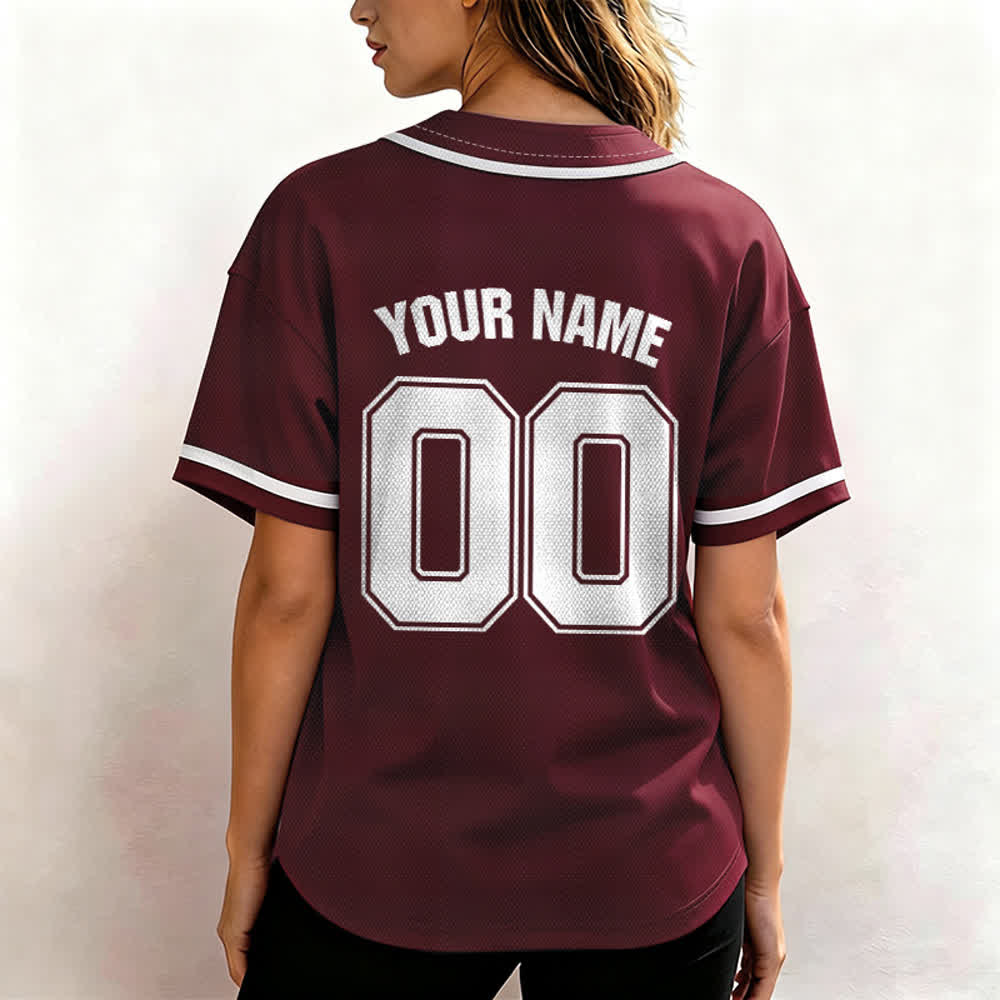 Christianartworkshop Faith Maglia da baseball personalizzata con nome e numero - image 47