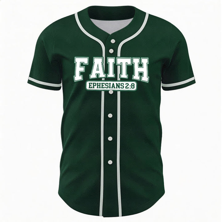 Christianartworkshop Faith Maglia da baseball personalizzata con nome e numero - image 58