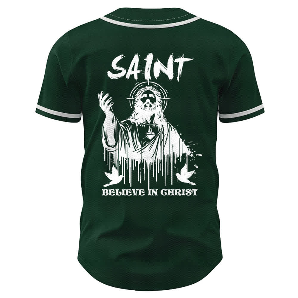 Christianartworkshop Maglia da baseball unisex "Saint Believe In Christ" - image 43