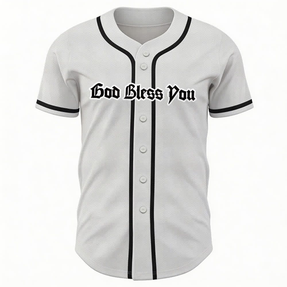 Christianartworkshop Maglia da baseball unisex "Saint Believe In Christ" - image 2