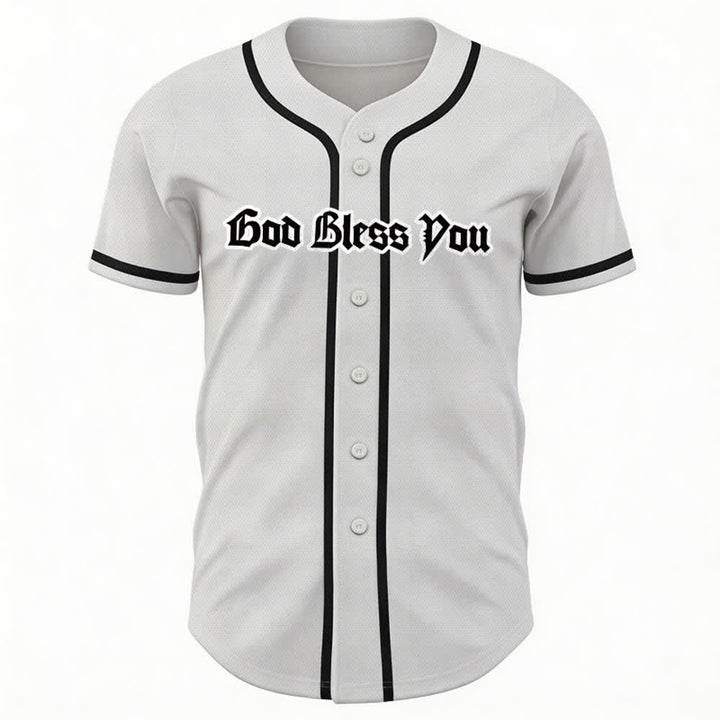 Christianartworkshop Maglia da baseball unisex "Saint Believe In Christ" - image 2