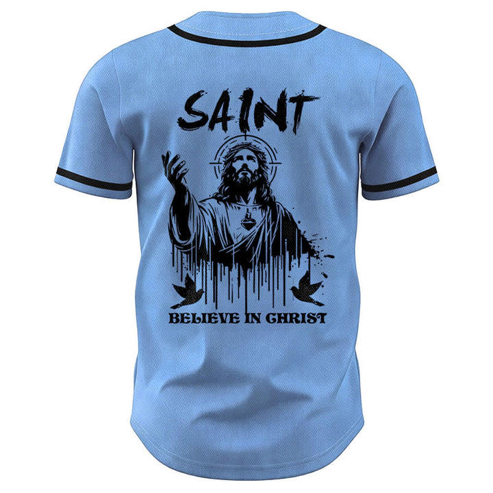 Christianartworkshop Maglia da baseball unisex "Saint Believe In Christ" - image 29