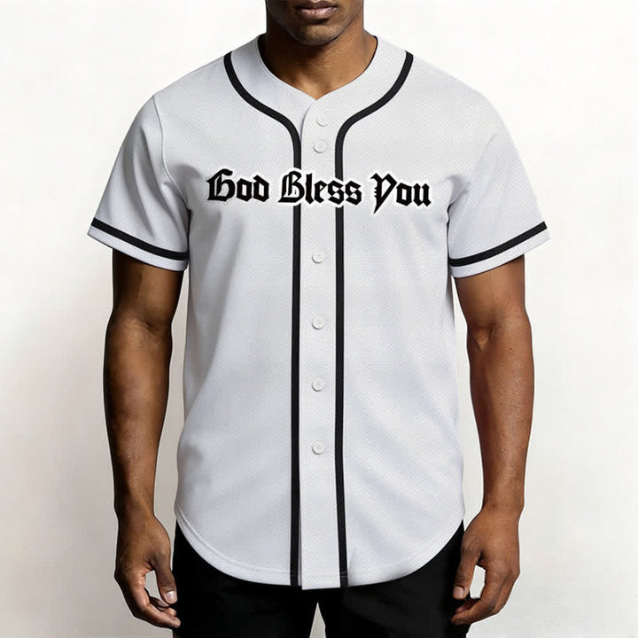 Christianartworkshop Maglia da baseball unisex "Saint Believe In Christ" - image 4
