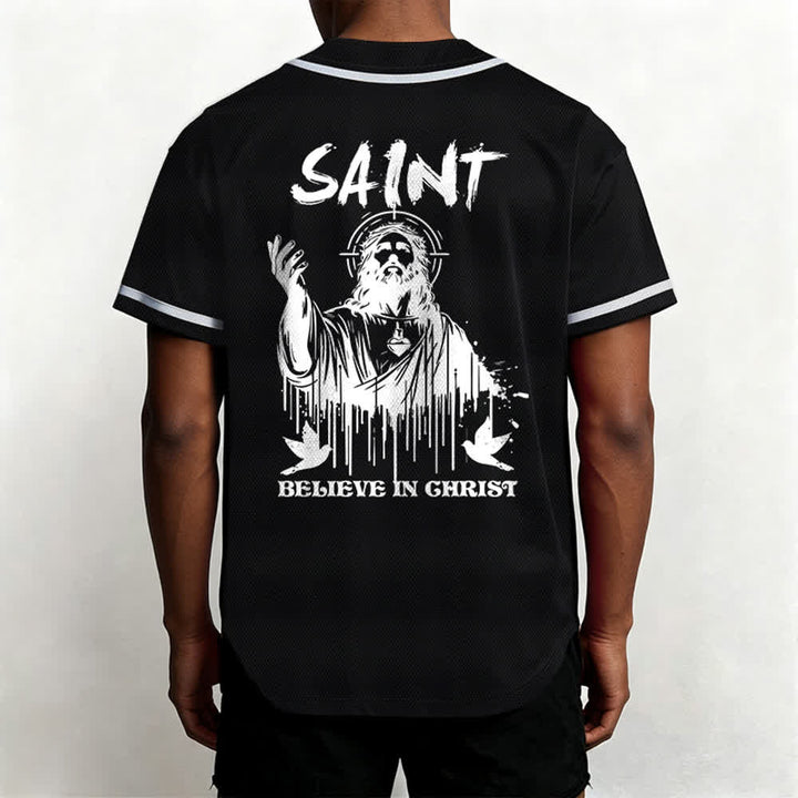 Christianartworkshop Maglia da baseball unisex "Saint Believe In Christ" - image 10