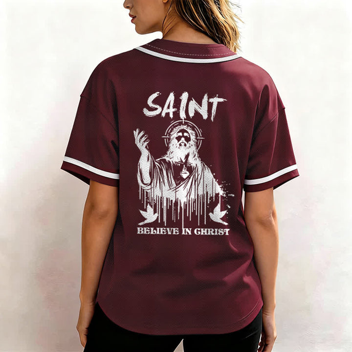 Christianartworkshop Maglia da baseball unisex "Saint Believe In Christ" - image 26