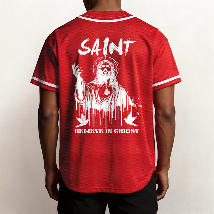 Christianartworkshop Maglia da baseball unisex "Saint Believe In Christ" - image 17