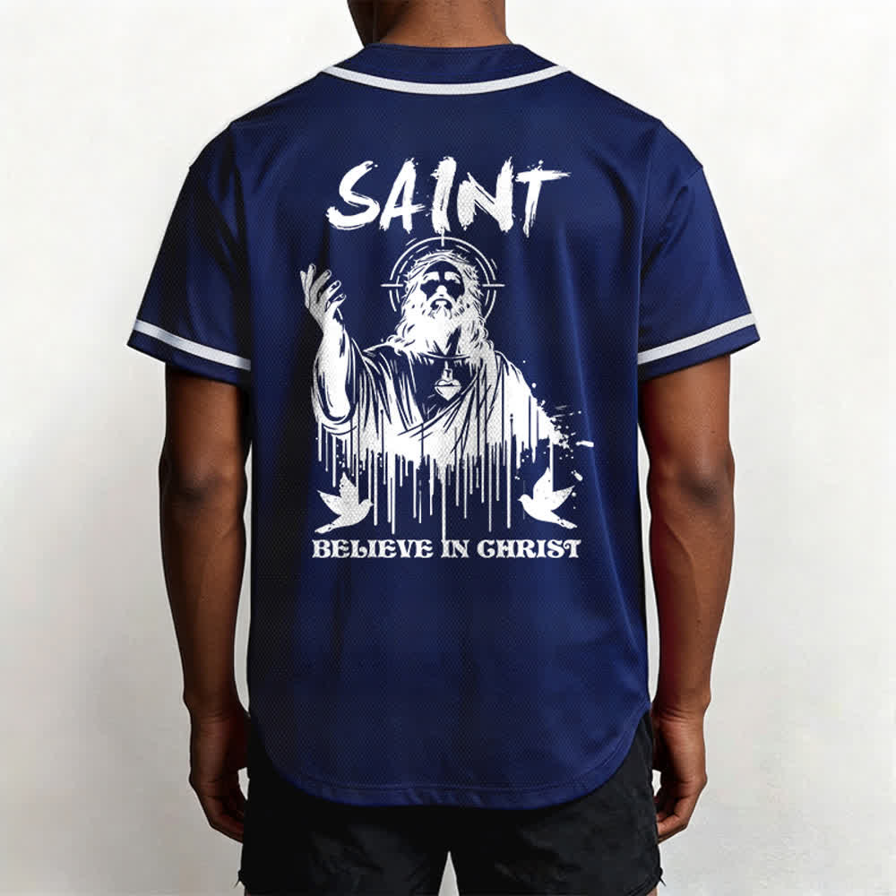 Christianartworkshop Maglia da baseball unisex "Saint Believe In Christ" - image 38