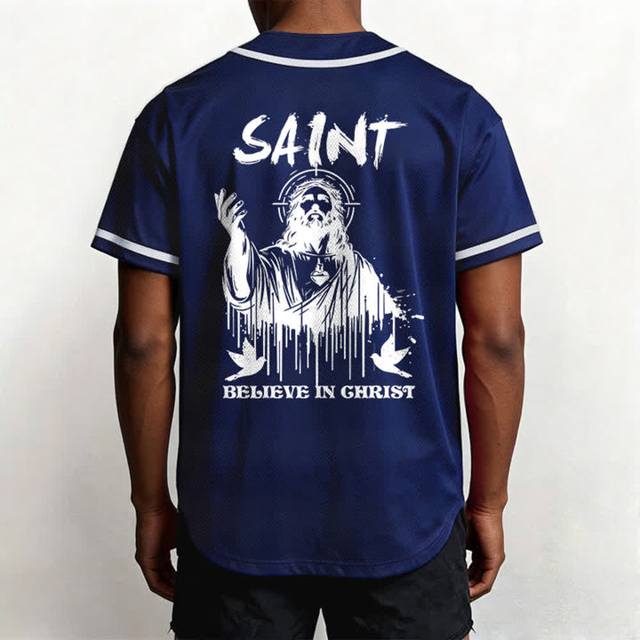 Christianartworkshop Maglia da baseball unisex "Saint Believe In Christ" - image 38