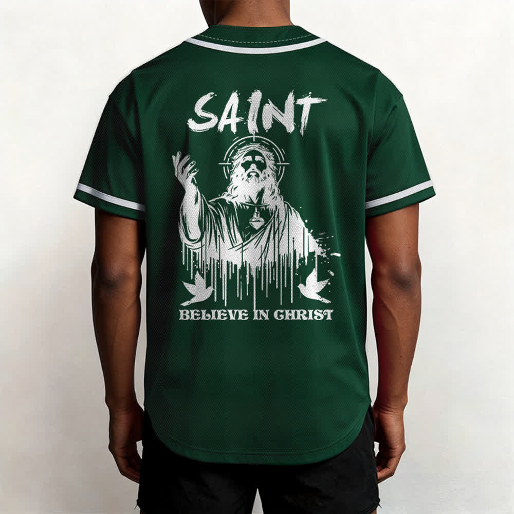 Christianartworkshop Maglia da baseball unisex "Saint Believe In Christ" - image 45