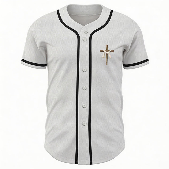 Christianartworkshop Non è qui, è risorto Maglia da baseball unisex Faith - image 9