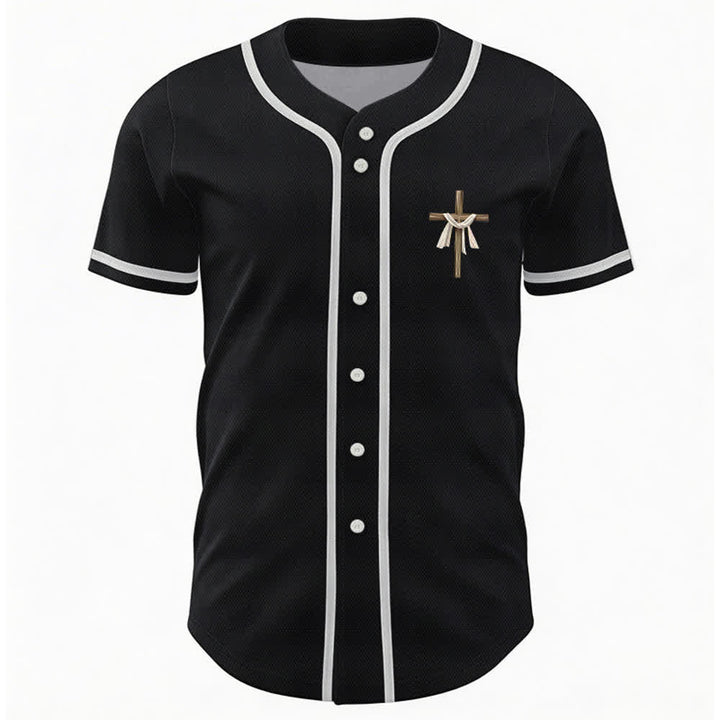 Christianartworkshop Non è qui, è risorto Maglia da baseball unisex Faith - image 16