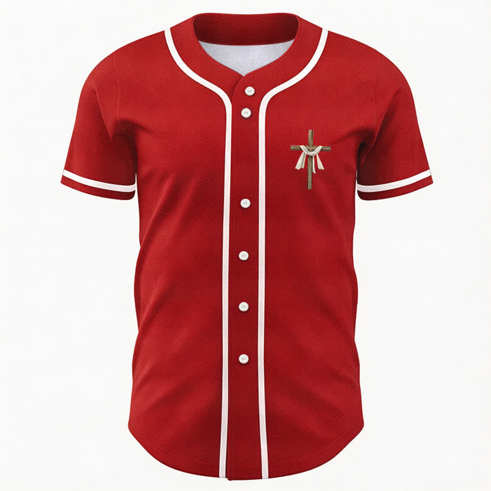 Christianartworkshop Non è qui, è risorto Maglia da baseball unisex Faith - image 23
