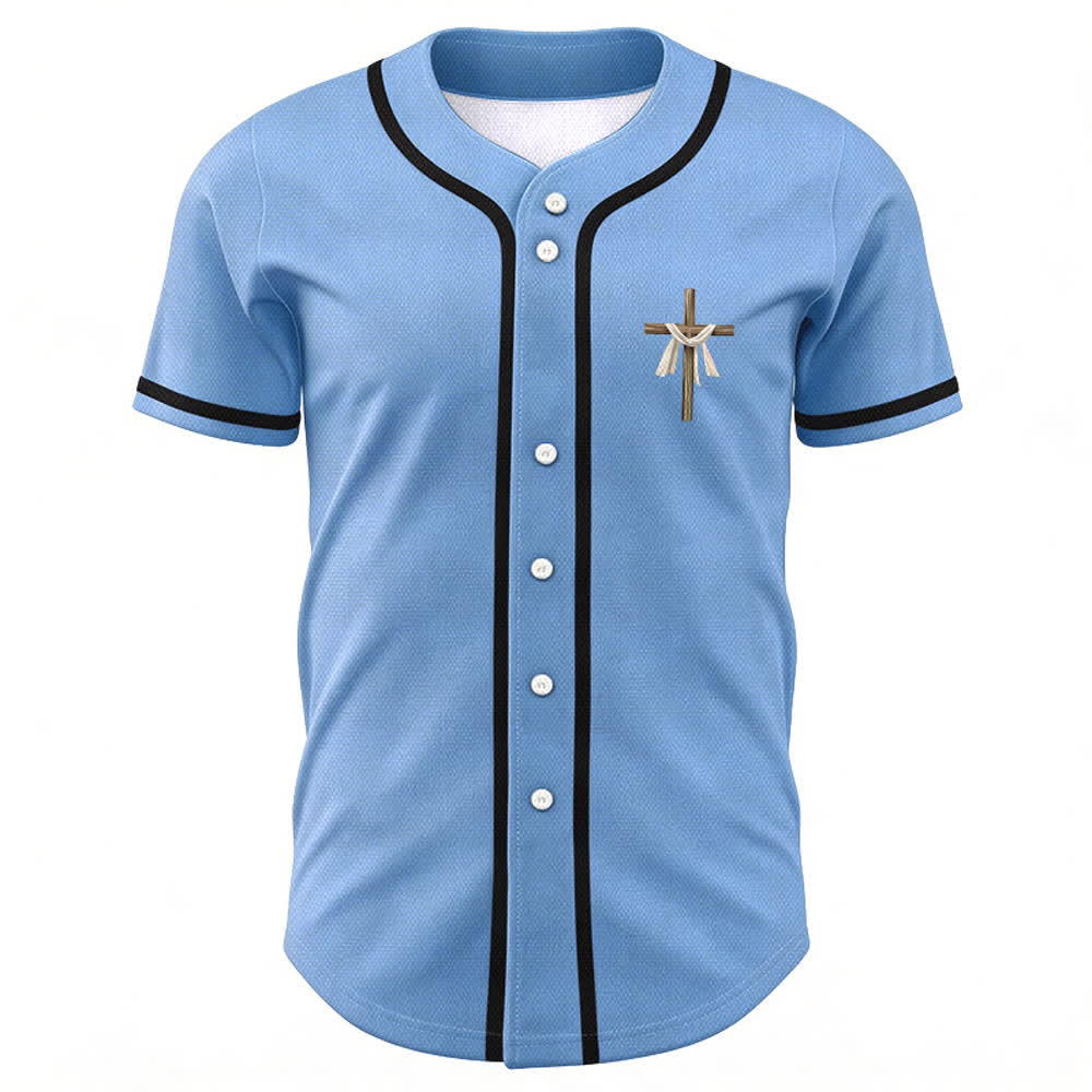 Christianartworkshop Non è qui, è risorto Maglia da baseball unisex Faith - image 37
