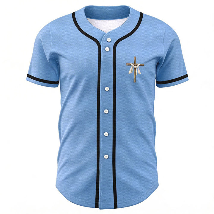 Christianartworkshop Non è qui, è risorto Maglia da baseball unisex Faith - image 37