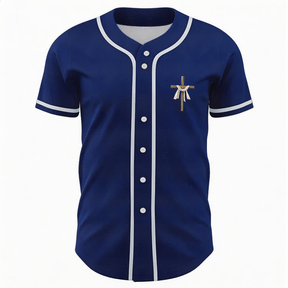 Christianartworkshop Non è qui, è risorto Maglia da baseball unisex Faith - image 51