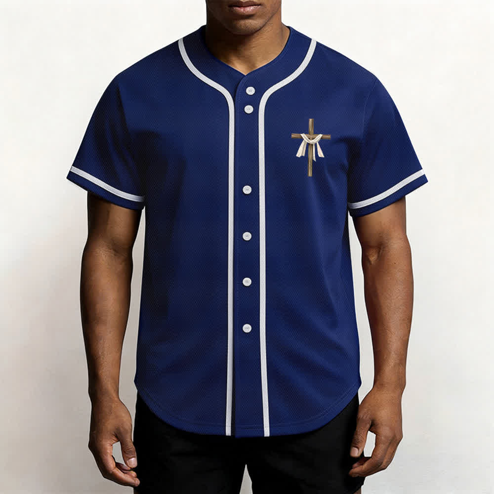Christianartworkshop Non è qui, è risorto Maglia da baseball unisex Faith - image 53