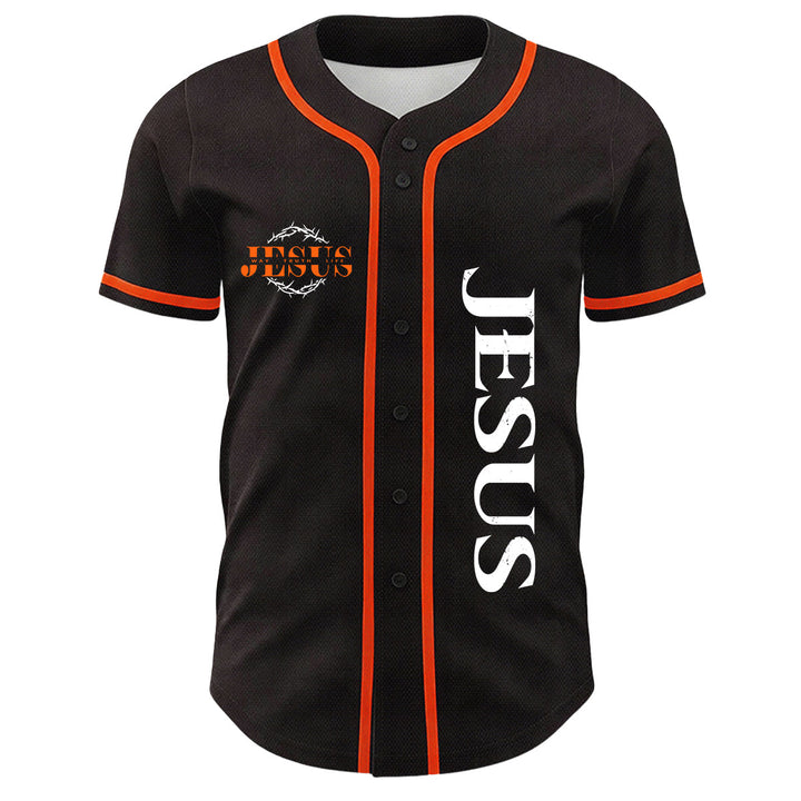 Christianartworkshop Maglia da baseball unisex con grafica "Thorn Crown Jesus Way Truth Life" e corona di spine, Gesù, Via, Verità, Vita - image 20