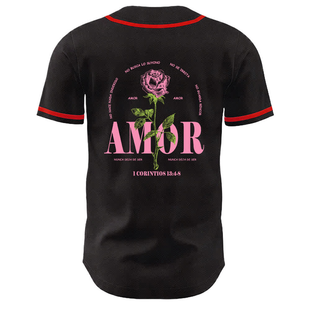 Christianartworkshop Fede sulla paura Agnello Teschio Croce Maglia da baseball unisex cristiana - image 16