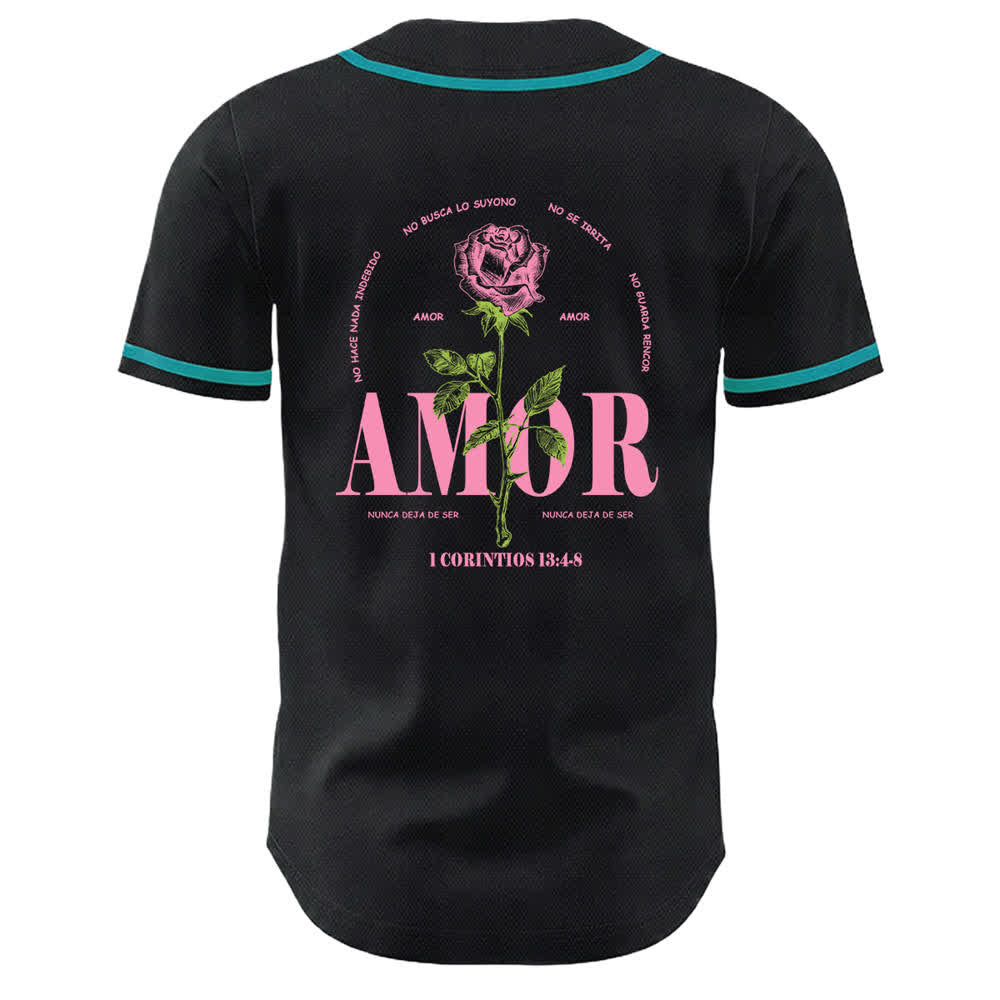 Christianartworkshop Fede sulla paura Agnello Teschio Croce Maglia da baseball unisex cristiana - image 7