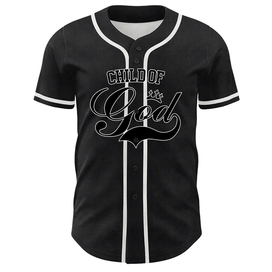 Christianartworkshop Maglia da baseball unisex con grafica "Sono un figlio di Dio" e corona d'agnello - image 11