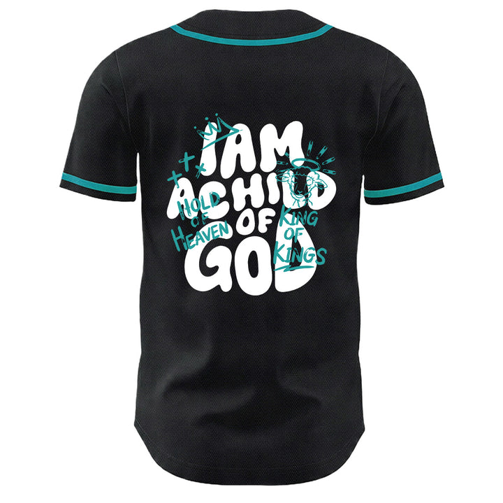Christianartworkshop Maglia da baseball unisex con grafica "Sono un figlio di Dio" e corona d'agnello - image 25
