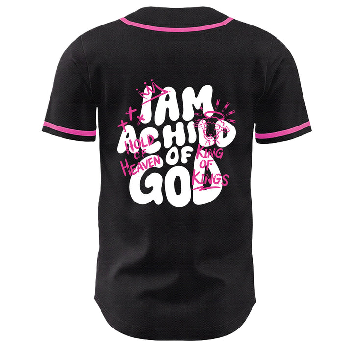 Christianartworkshop Maglia da baseball unisex con grafica "Sono un figlio di Dio" e corona d'agnello - image 13