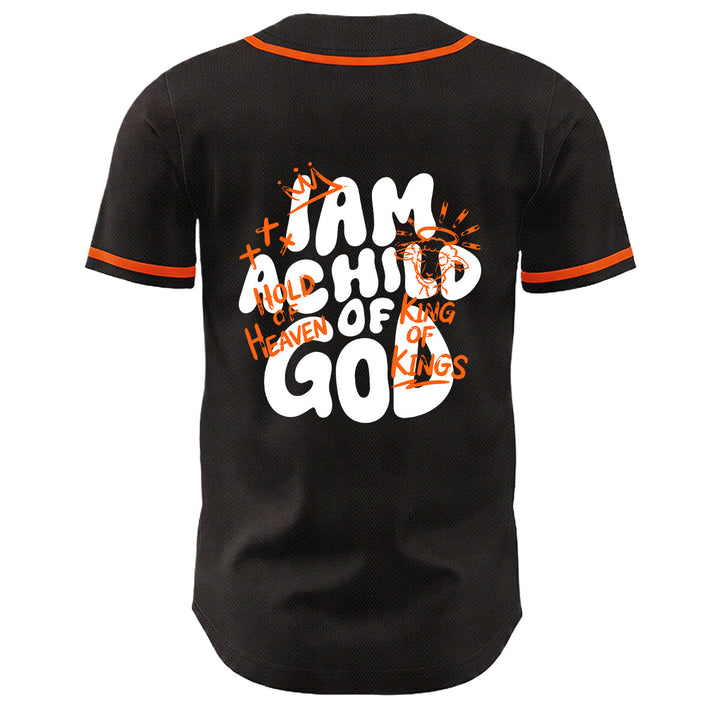 Christianartworkshop Maglia da baseball unisex con grafica "Sono un figlio di Dio" e corona d'agnello - image 19